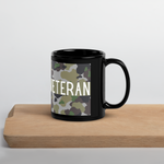 Camo Veteran Black Mug