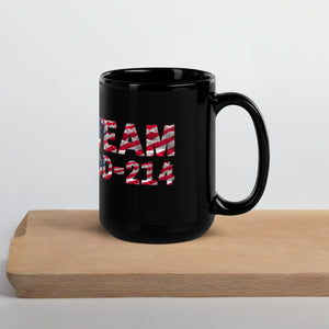 Team DD-214 Black Glossy Mug