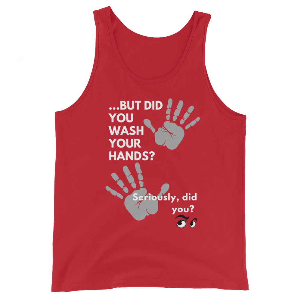 Wash Your Hands Unisex Tank Top