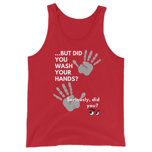 Wash Your Hands Unisex Tank Top