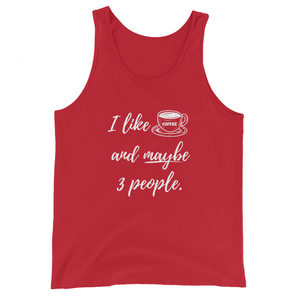 Coffee & People Unisex Tank Top