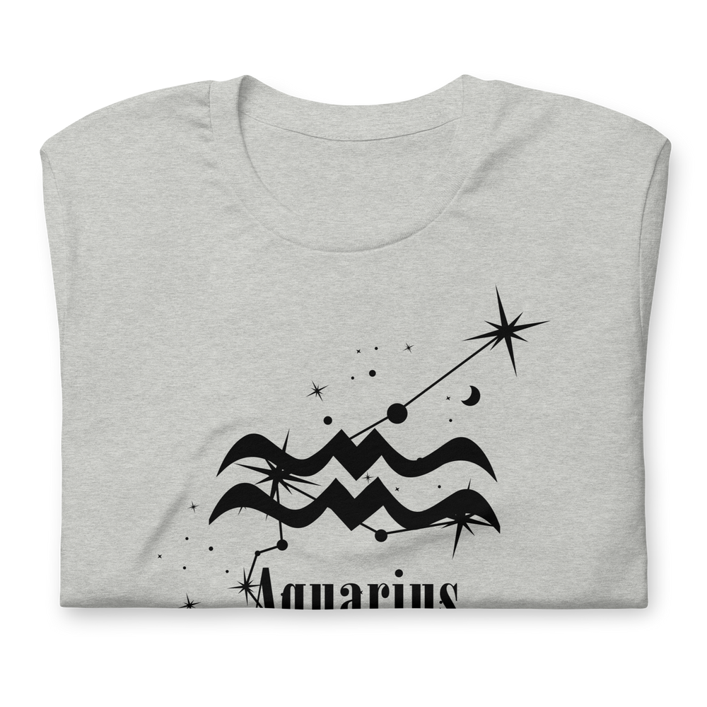 Aquarius Zodiac Tee (Water Bearer)