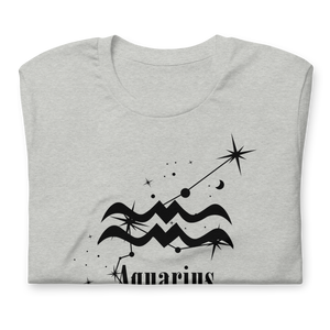 Aquarius Zodiac Tee (Water Bearer)