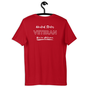 Veteran You're Welcome Unisex T-Shirt